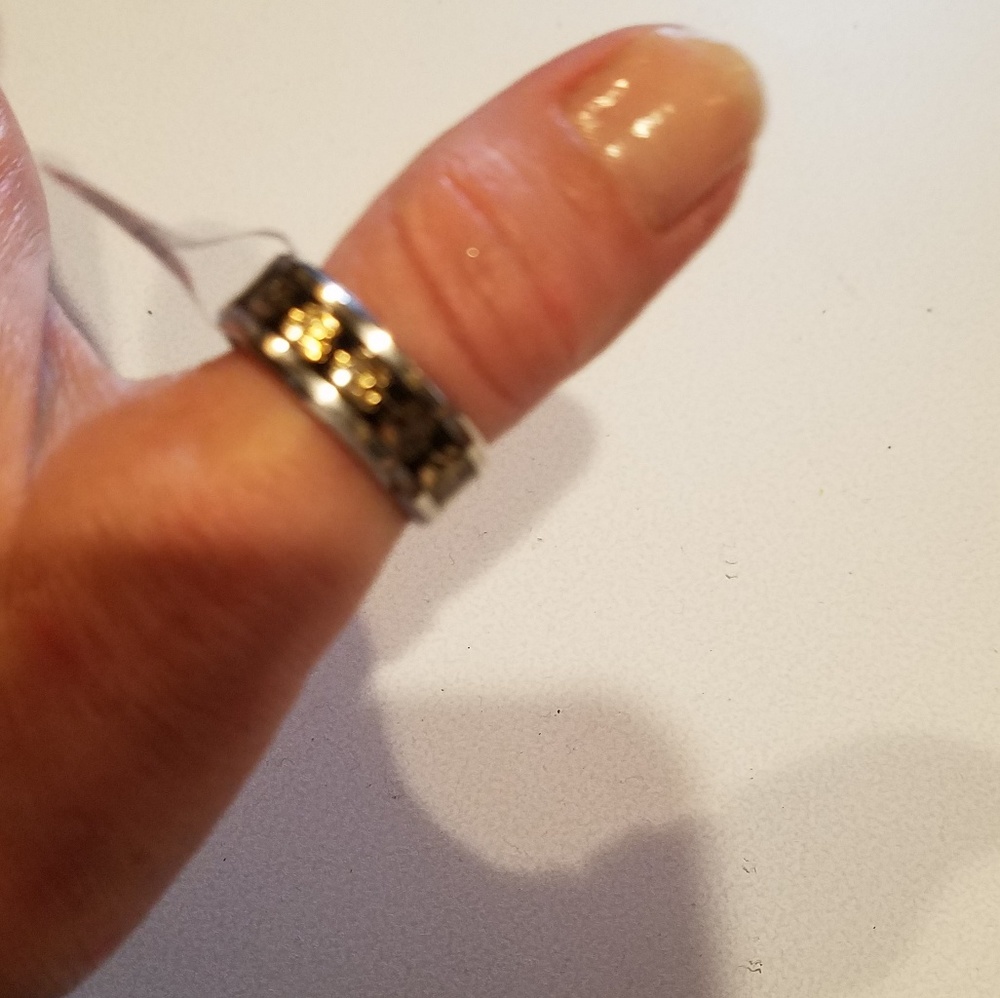 SKULL RING TITANIUM STAINLESS - Picture 5 of 6